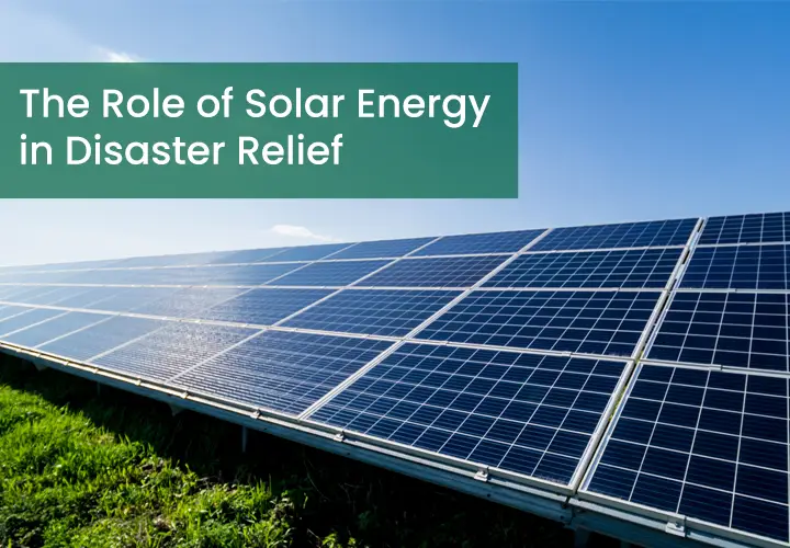 solar energy in disaster life