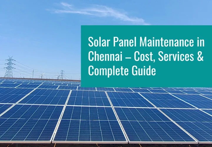 solar panel maintenance